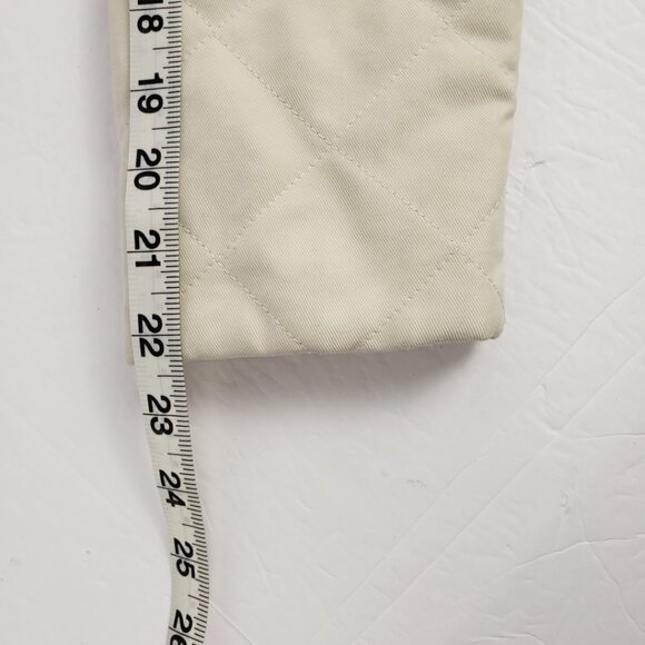 Orvis XSP Cream Off White Quilted Jacket Womens Hunter Sport Field Petite Coat - Picture 15 of 15